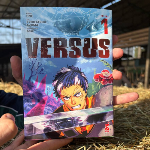Versus, nuova opera manga edita Starcomics dell'autore One, celebre per l'opera One Punch-Man