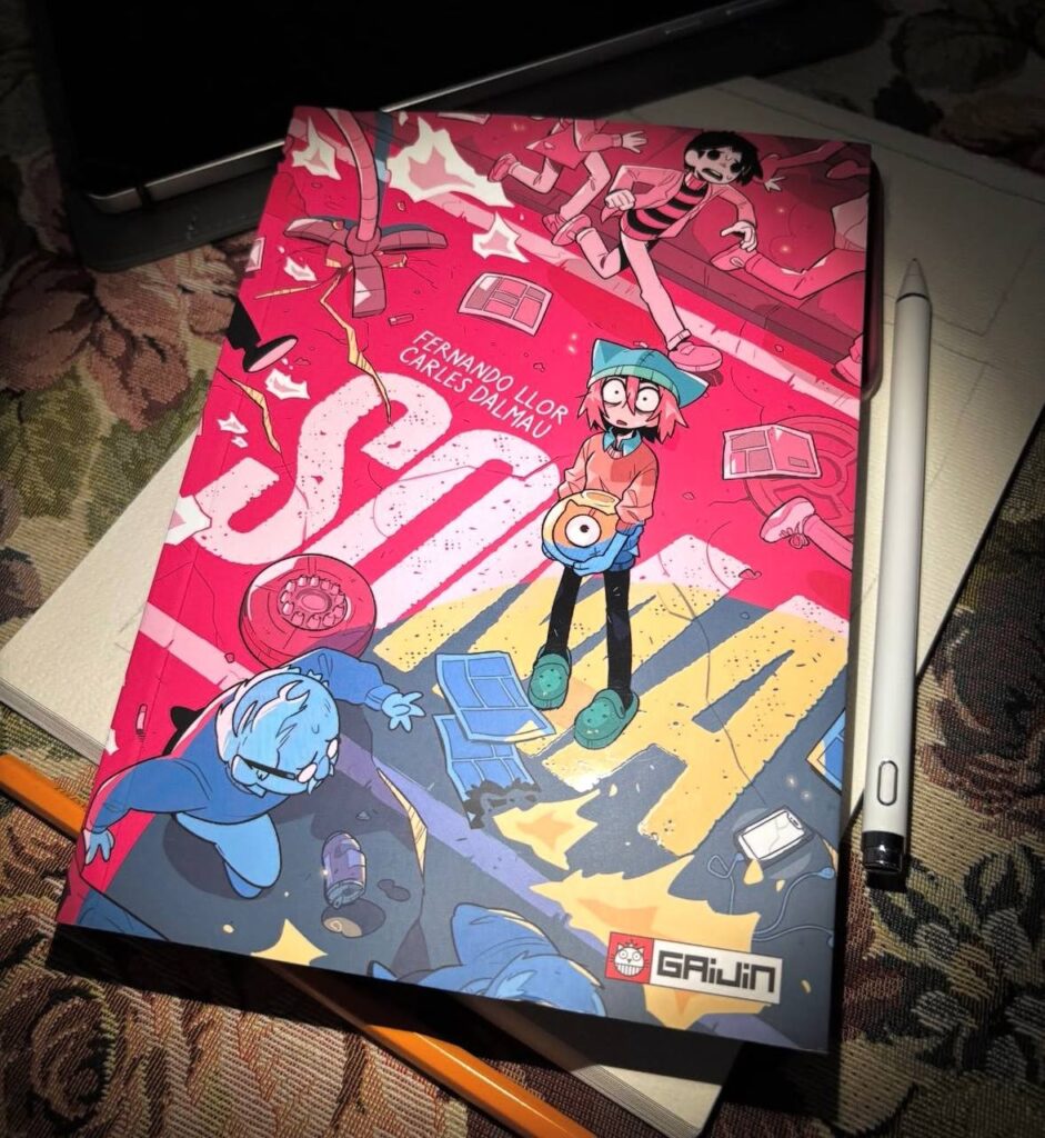 Copertina di "Soma", volume unico che abbiamo deciso di presentare in questo articolo