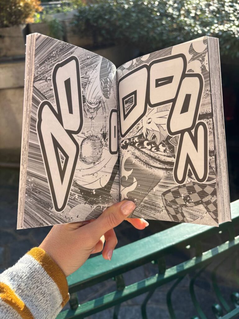 Illustrazione di Yakuto intento a combattere
